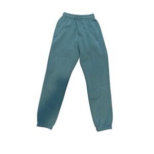 Oner active women’s size small mid weight joggers teal green athleisure
